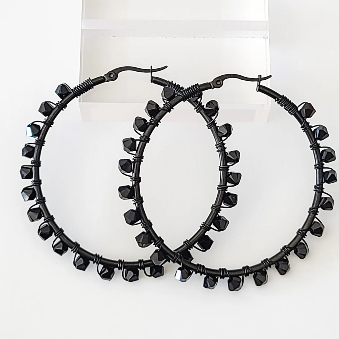 Jodi Black Out Hoops